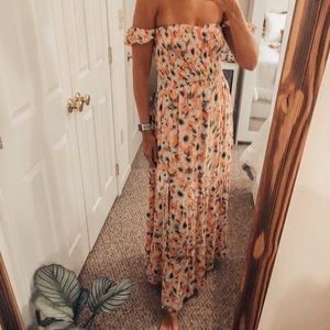 Floral maxi dress
